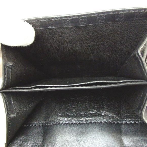 GUCCI Black Micro G Print Jackie Style Wallet - Picture 7 of 10